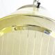 Yellow opaline pendant light, 1950