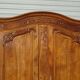solid walnut wardrobe in Louis XV style