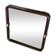 Seventies molded plastic mirror
