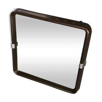 Seventies molded plastic mirror