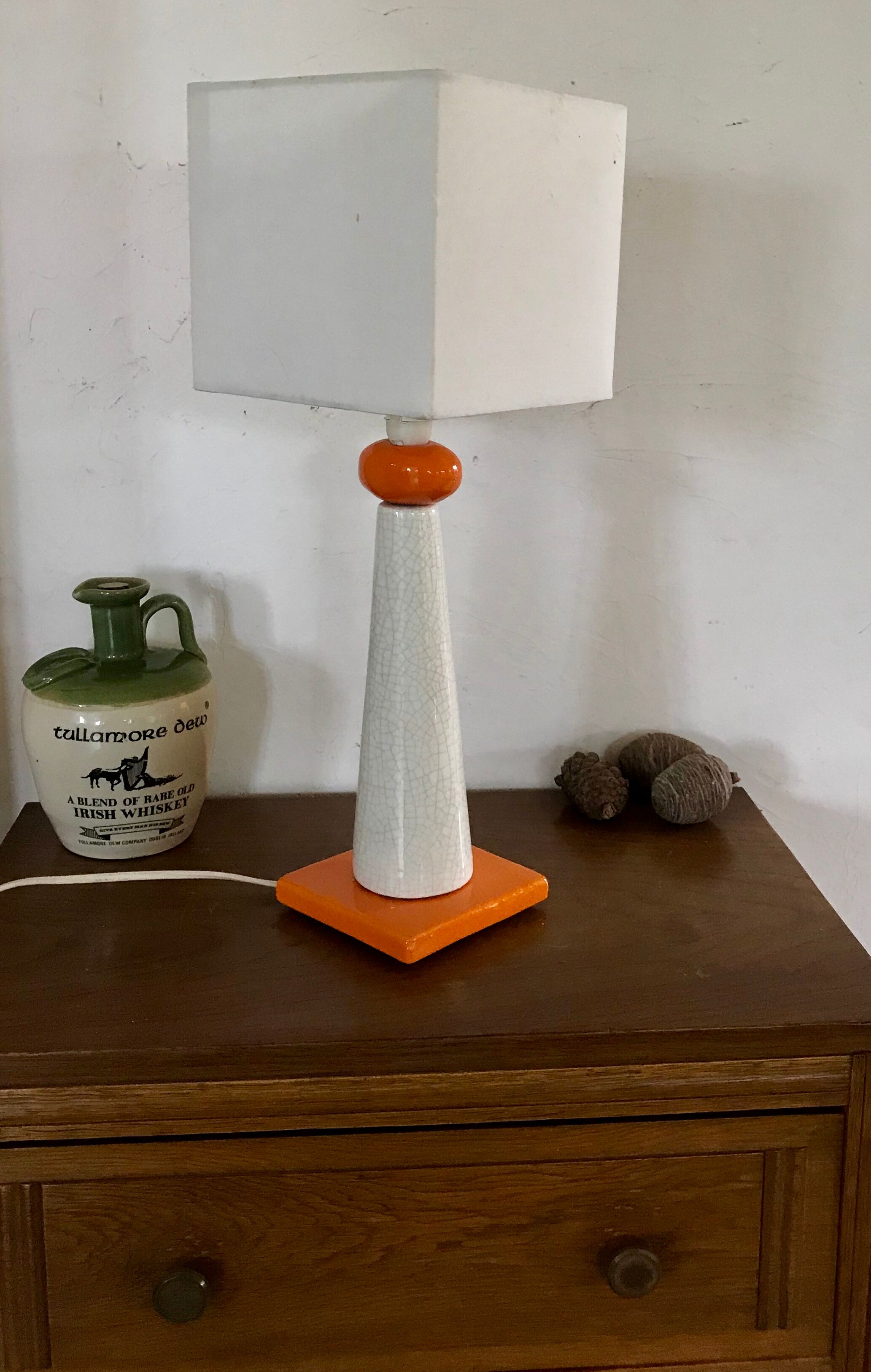 Vintage ceramic lamp