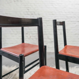 Set of 6 ibisco dining chairs (Italy)