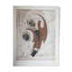 Lithographie de Josef BANC, composition 1957