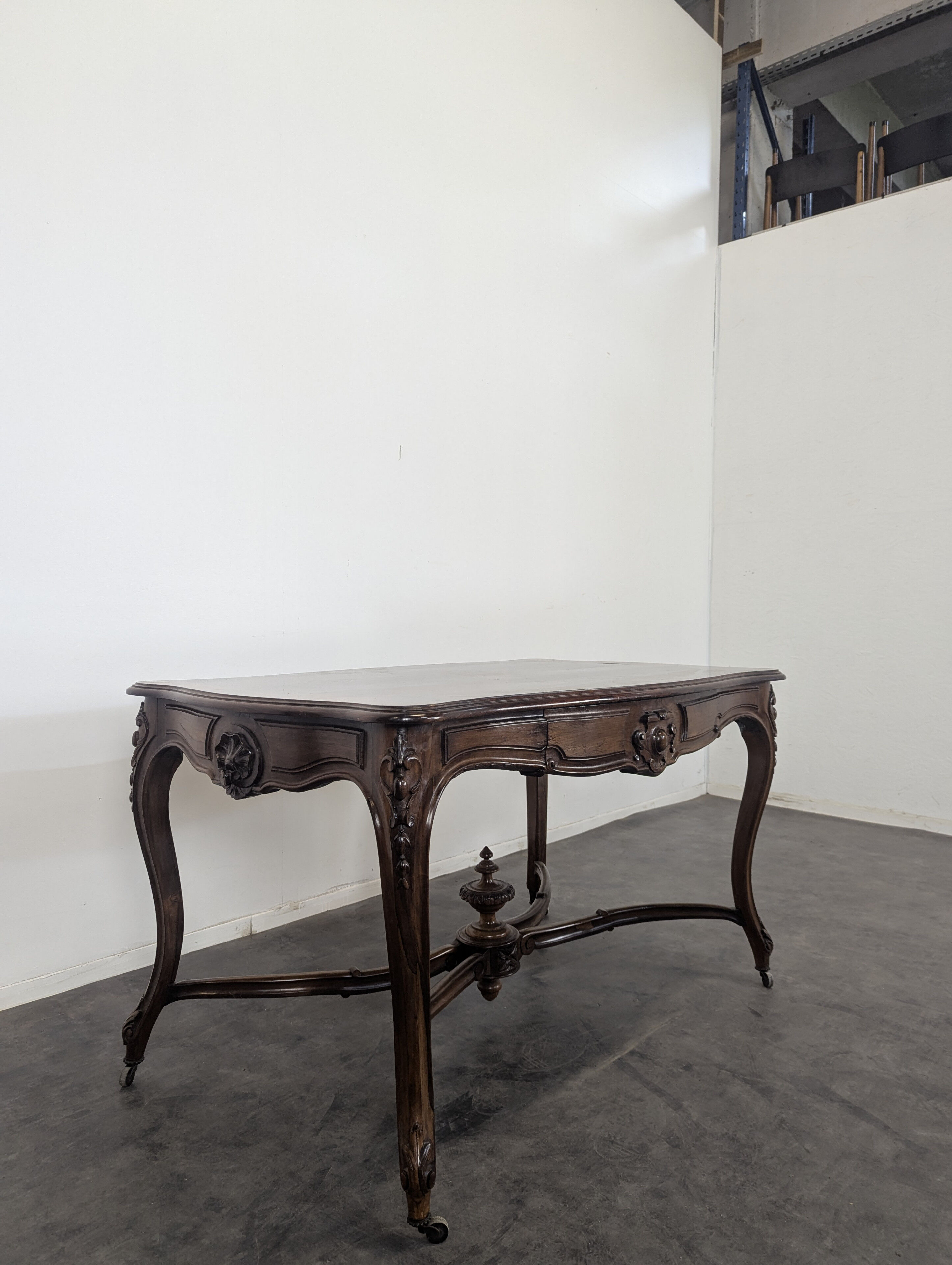 Napoleon III period rosewood center table