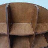 Vintage half-moon shelf