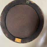 Small vintage wooden Venetian mirror