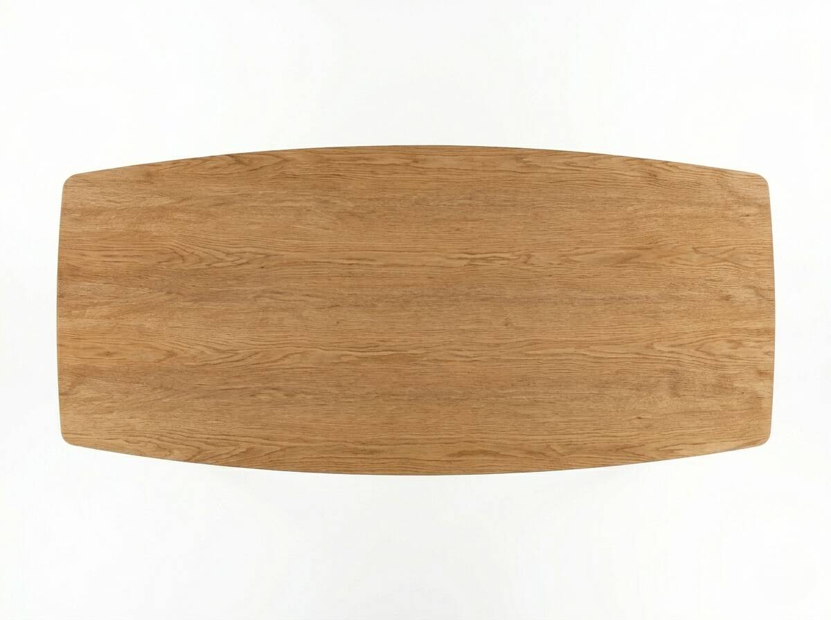 Large Scandinavian oak dining table - 230 cm - Lau Lauritsen – Denmark