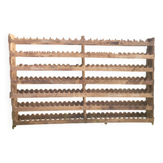 Antique wine cellar bottle holder