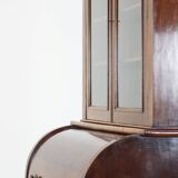 Antique English wooden bookshelf/secretaire from the 19th century