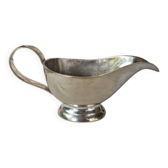 Saucière métal argenté