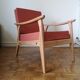 Fauteuil scandinave vintage 1950 1960
