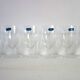 6 vintage JC Durand crystal wine glasses