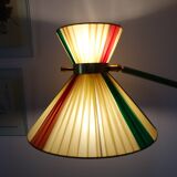 Lampadaire tripode DIABOLO de la Maison LUNEL des années 50 double éclairage