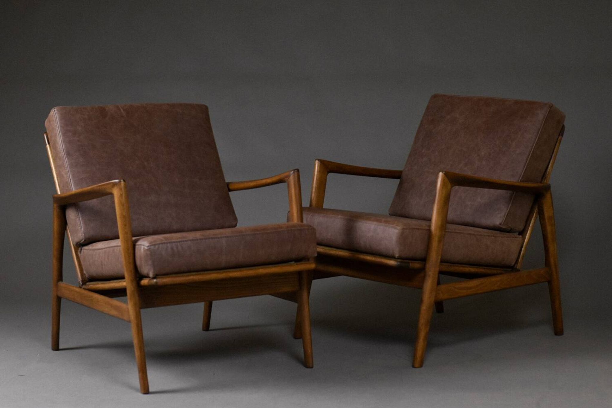 Stefan Armchairs from Swarzędzkie Fabryki Mebli, Poland, 1960s, Set of