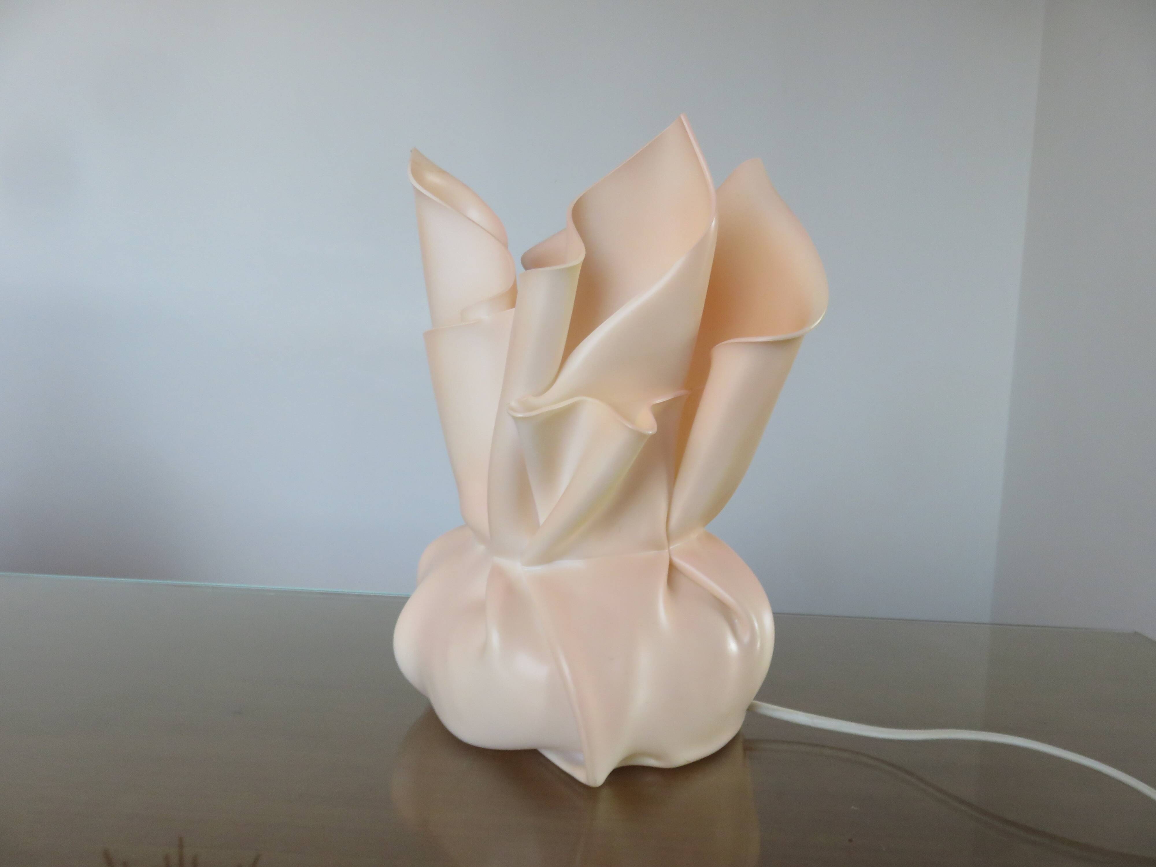 “Les Exclarares” chaplaincy lamp in polycarbonate from the 70s