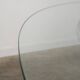 Glass table, Italian design, 1970s, manufactured by Gastone Rinaldi