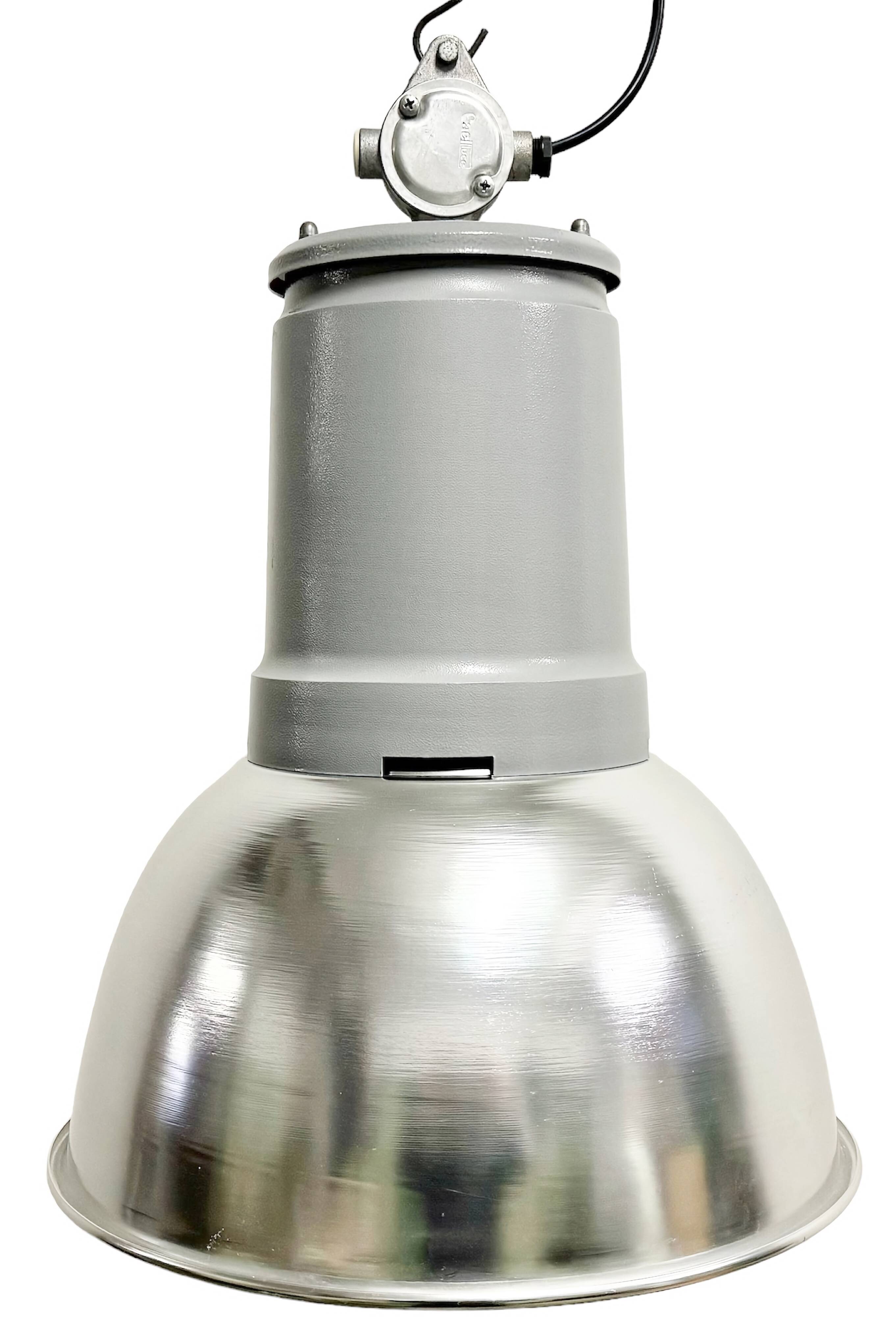 Industrial Italian Aluminium Pendant Lamp from Fael Luce, 1970s