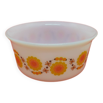 Vintage orange salad bowl