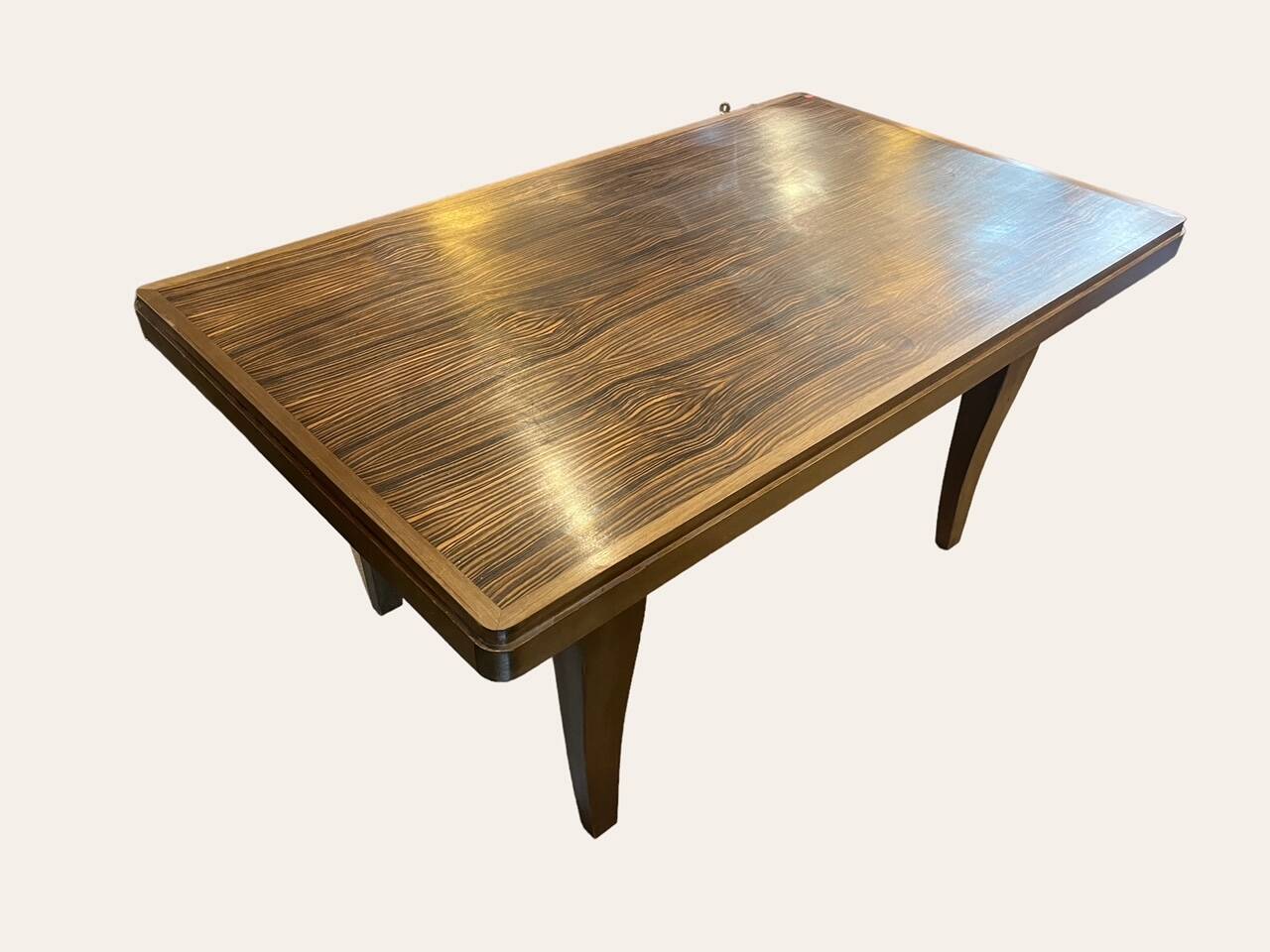 macassar ebony dining table