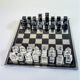 Felice Antonio Botta acrylic chessboard, Italy, 70s