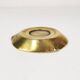 Art Deco brass ashtray, Denmark, 1950s