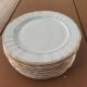 Ten Limoges porcelain plates B et Cie