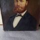 Oil on canvas portrait
