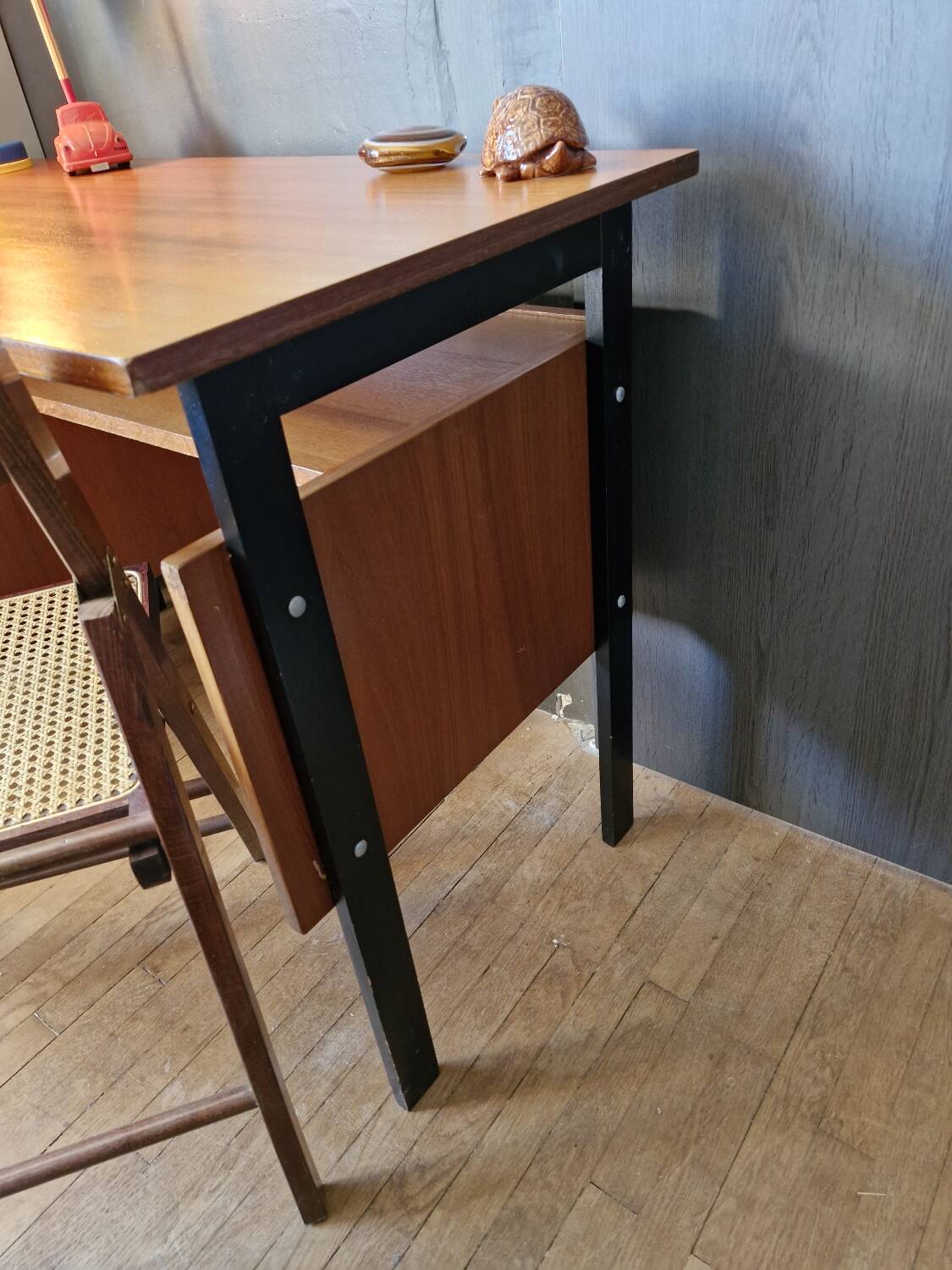 Bureau moderniste teck 1950,60