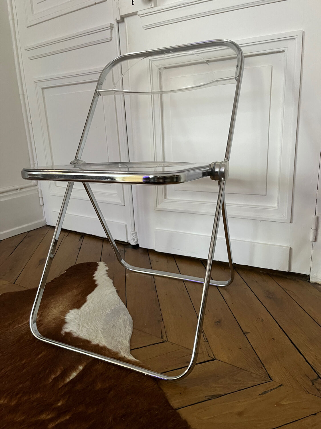 Plia chair by Giancarlo Piretti for Castelli