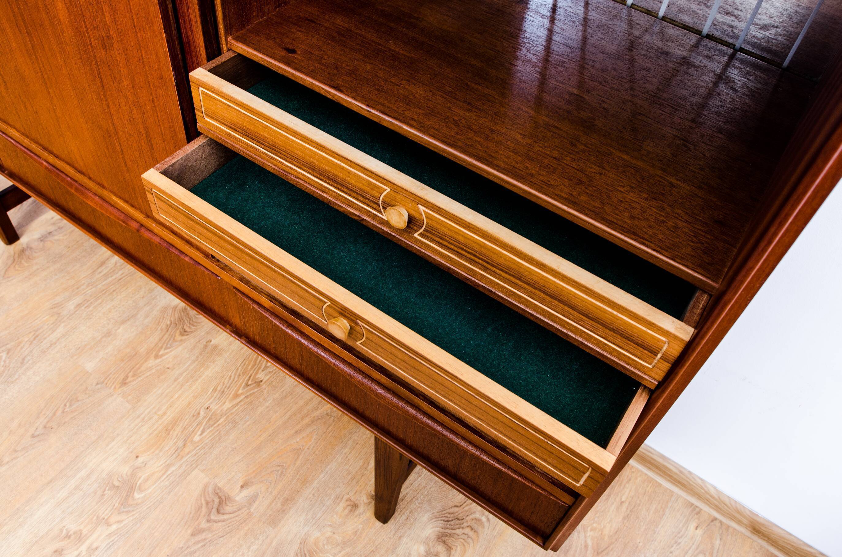 Highboard by E. W. Bach for Sejling Skabe, 1957