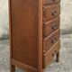 Commode semainier, bois massif, vintage, années 60