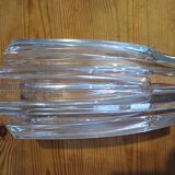 Art deco crystal vase
