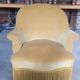Toad armchair velvet period Napoleon III 19th