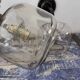 Paire d’appliques vintage en verre fumé