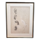 Old Print Engraving 19th Century Study of an Ear Sketch After Raphael Pasquier