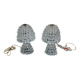 Pair of Italian Murano “Rostrato” Glass Table Lamps by Ercole Barovier, 194