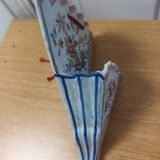 Earthenware wall bouquet vase