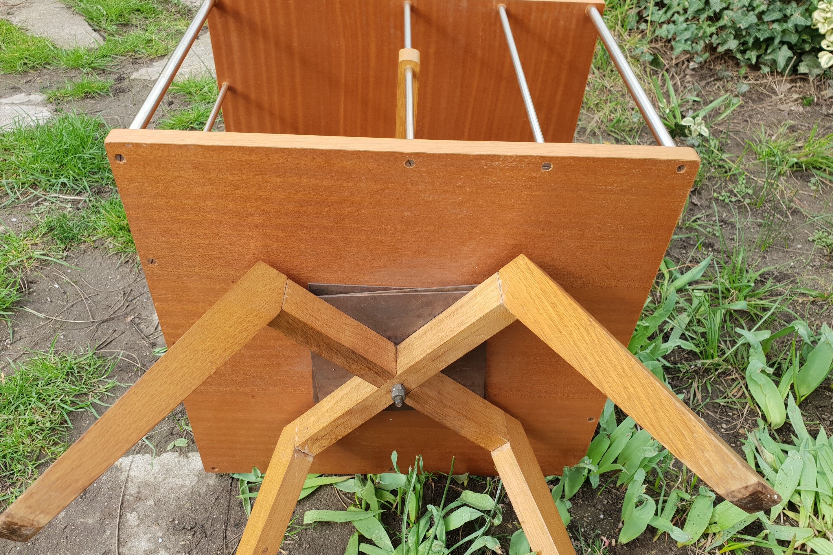 Vintage revolving library