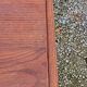 Vintage oak chest of drawers from the 50s compass feet 4 drawers