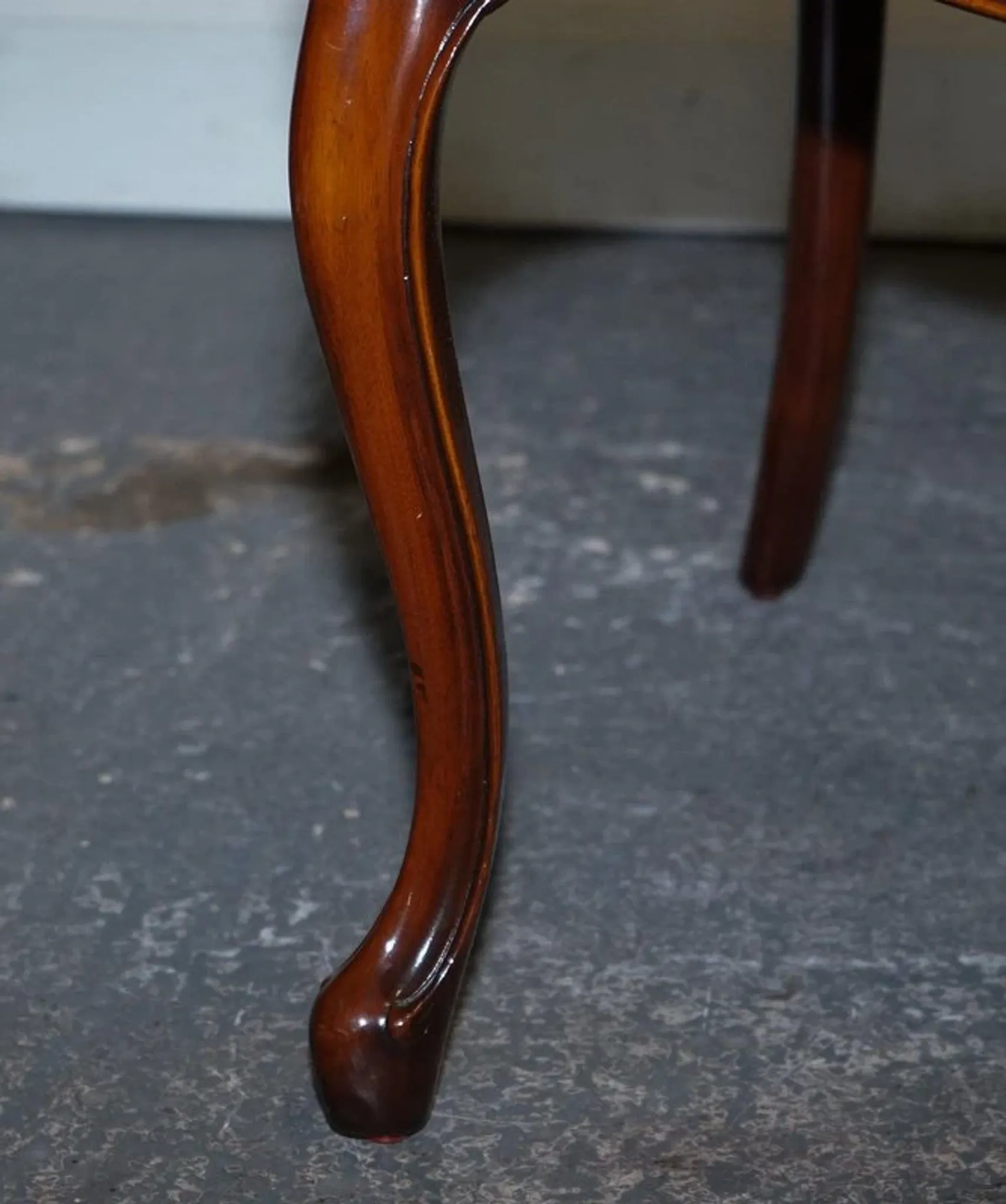 Vintage Walnut Lounge Chair, France