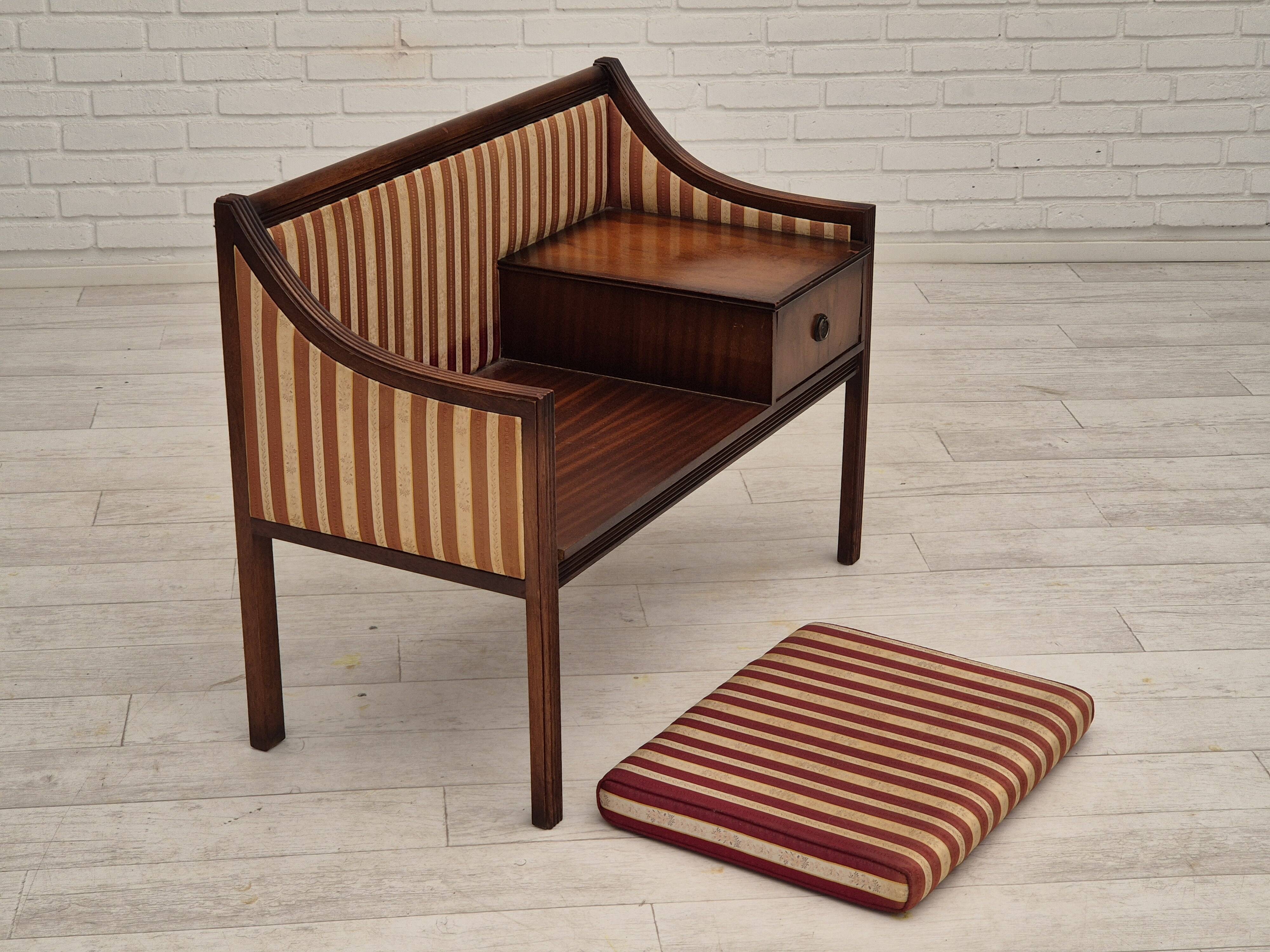 1950s, Scandinavian design, seater dresser, mahogany.