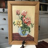 Flower bouquet painting