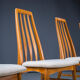 Eva chairs by Niels Koefoed for Koefoed Hornslet, 1960