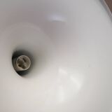 White pendant lamp, Danish design, 1970s, manufacturer: Frandsen