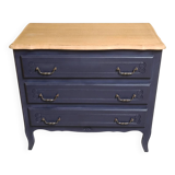 Navy blue chest of drawers