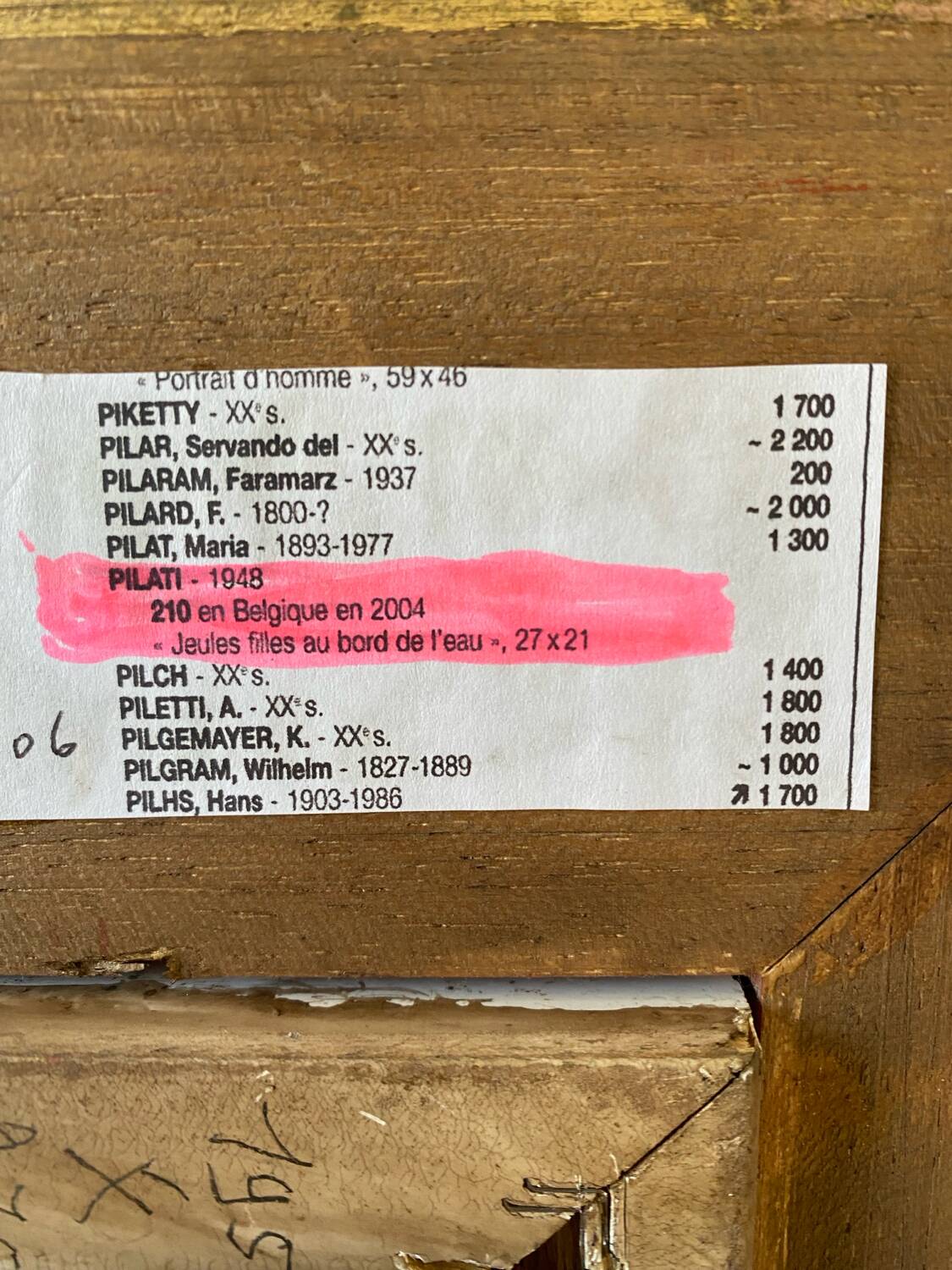 Young couple signed Pilati