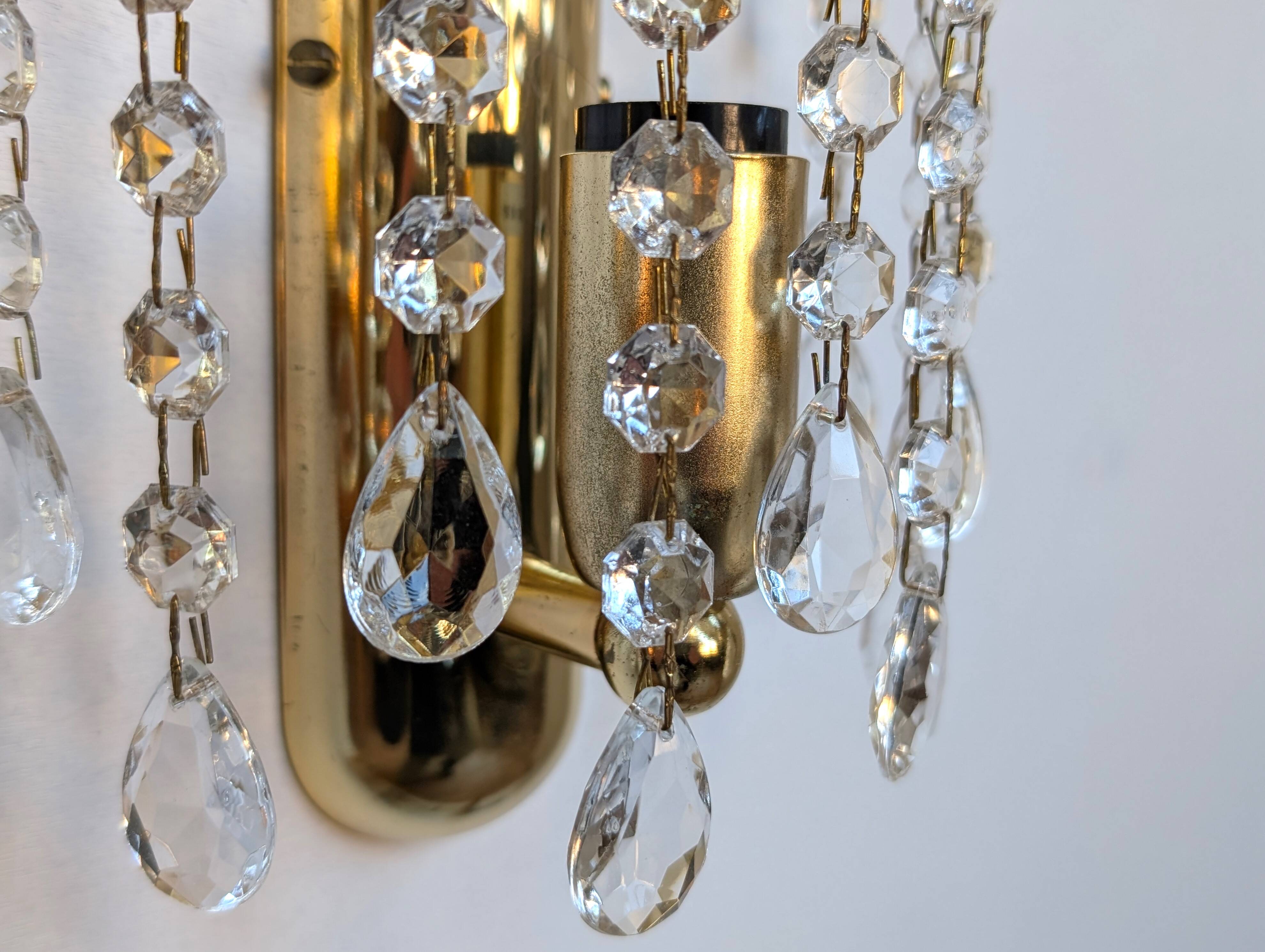 Pair of Italian wall lights