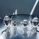 Art Deco Tea/Coffee Service Rodolphe Reysec (Silver Plated Metal)