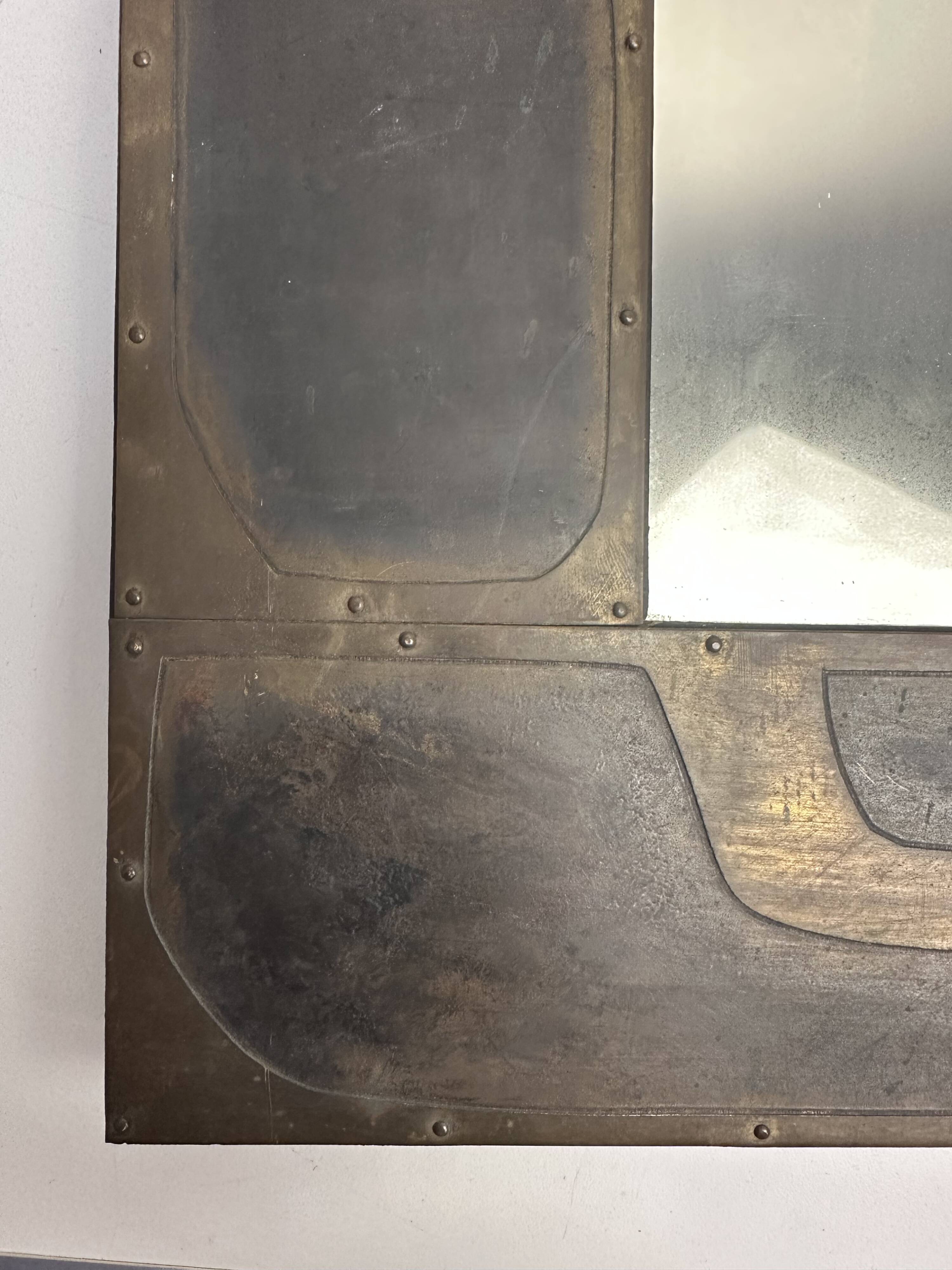 Vintage Jean Blazy mirror