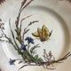 Assiette Sarreguemines modèle ‘papillon’
